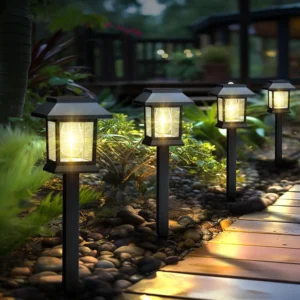 Solar Lights Outdoor,12 Pack