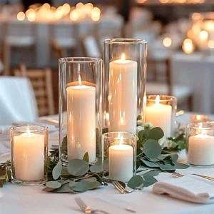 15/30/45 Pcs  Cylinder Vases Set