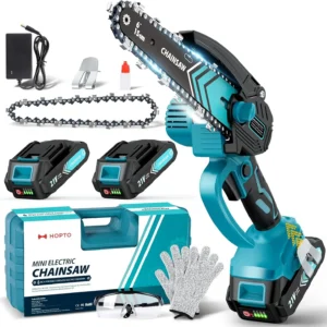 6-Inch Cordless Mini Chainsaw with Dual Batteries
