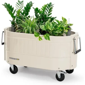 Self-Watering Garden Bed with Caster Wheels